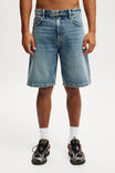 Baggy Denim Short, CALIFORNIAN BLUE - example image 2