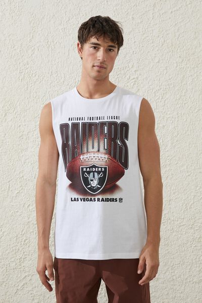 Las Vegas Raiders Men's Workout Tank Top Gym Muscle Tee Sleeveless T- shirt New