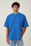 Box Fit Scooped Hem T-Shirt, ENSIGN BLUE - alternate image 1