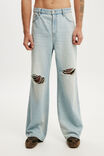 Relaxed Wide Jean, SEATTLE BLUE - example image 2