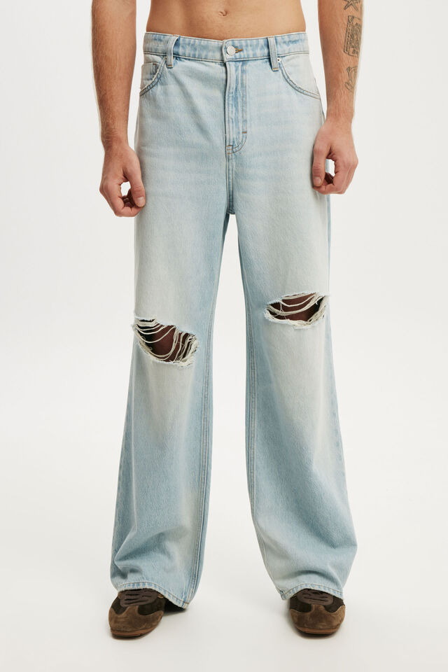 Relaxed Wide Jean, SEATTLE BLUE