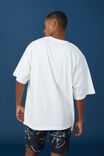 Sleep Exchange Oversized T-Shirt, LCN SFA VINTAGE WHITE / SLASH