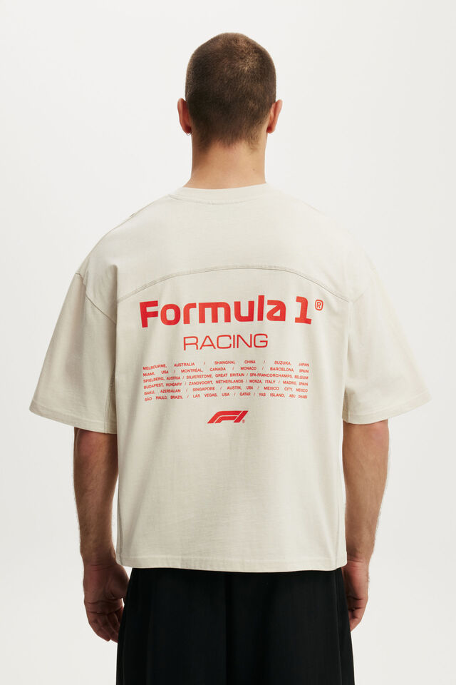 F1 Cropped Fit T-Shirt, LCN F1 BONE / F1 - RACING