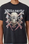 Camiseta - Megadeth Loose Fit T-Shirt, LCN MAN / MEGADETH - METAL BONES - vista alternativa 4