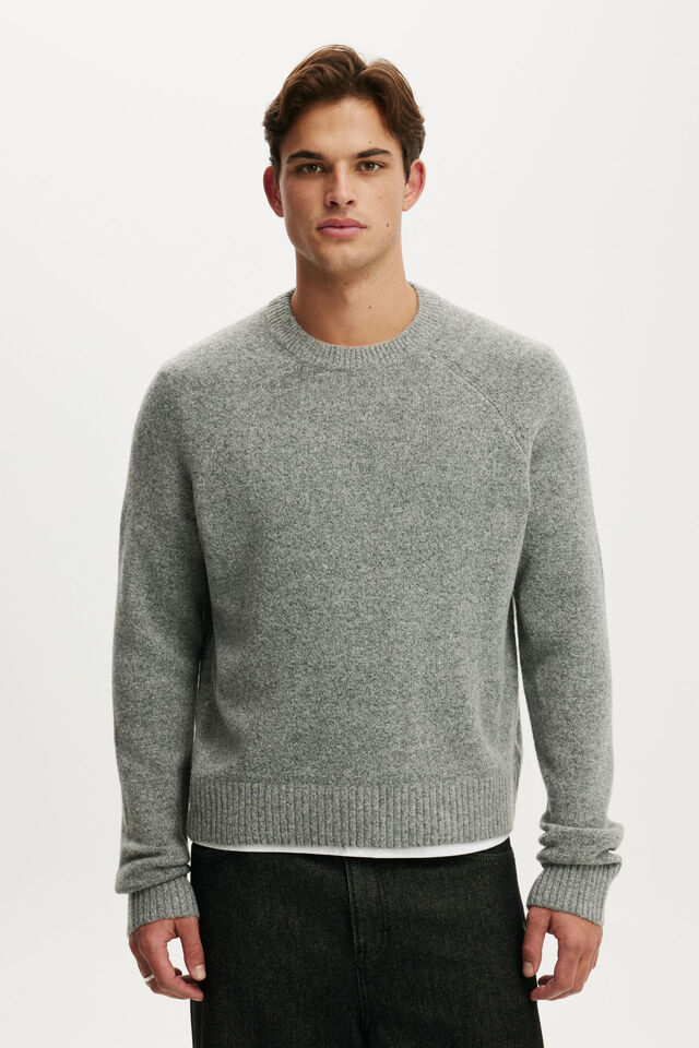Super Soft Boxy Sweater, GREY MARLE