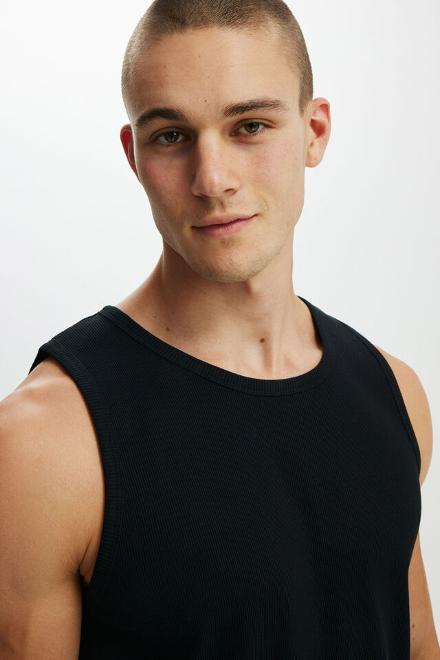 Regata - Rib Tank, BLACK