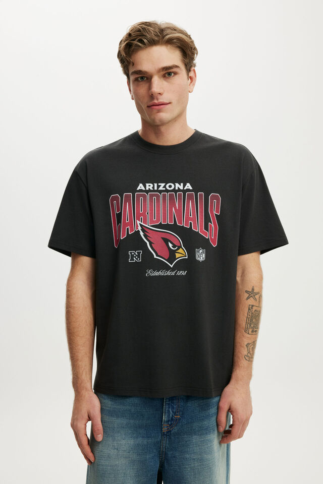 Everyday Fit Exclusive Nfl T-Shirt, LCN NFL BLACK - CARDINALS - LOGO