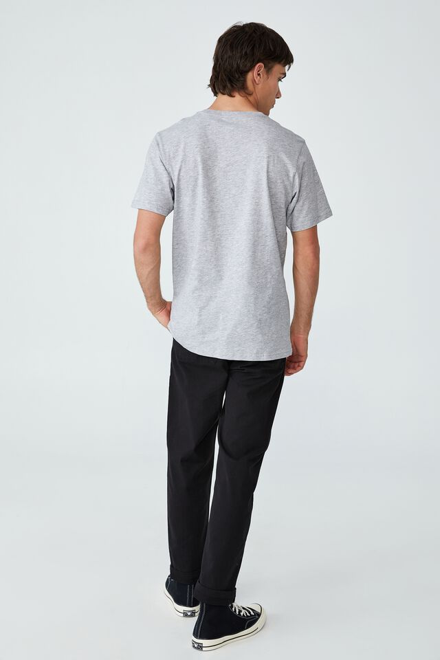 Tbar Classic T-Shirt, LIGHT GREY MARLE/SPORTIF CLASSIC