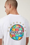 Coca-Cola Loose Fit T-Shirt, LCN COK WHITE / TEAM GLOBE - alternate image 4
