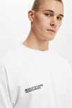 Hyperweave Easy T-Shirt, WHITE/BECKLEY MONOCHROME CURATED - alternate image 4