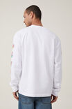 Dabsmyla Long Sleeve T-Shirt, LCN DAB WHITE/FLOWER REAPER - alternate image 3