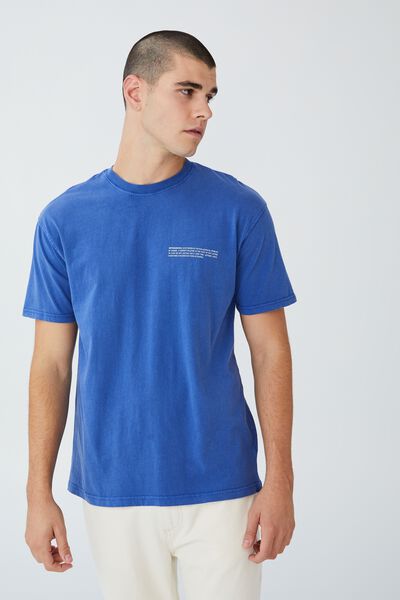 Easy T-Shirt, ROYAL BLUE/IMPERMANENCE