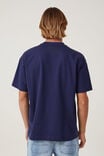 Box Fit College T-Shirt, INDIGO / NY WAX CREST - alternate image 3