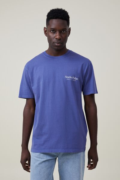 Easy T-Shirt, MAZARINE BLUE/STUDIO POLARE