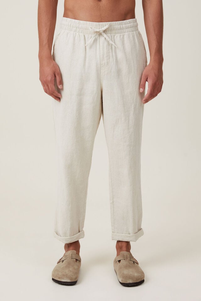 Linen Trouser, OATMEAL
