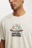 Loose Fit Art T-Shirt, BONE / ENDLESS UNIVERSE - alternate image 4