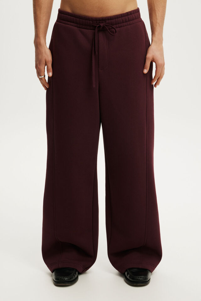 Super Baggy Sweatpant, WINTER FIG PANELLED