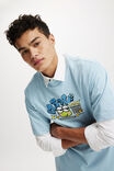 Kerokerokeroppi Box Fit T-Shirt, LCN SAN BLUE MIST/KEROPPI MOOD - alternate image 4