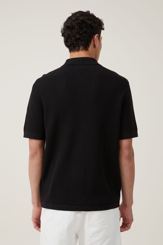Camisas - Pablo Short Sleeve Shirt, WASHED BLACK