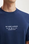 Hyperweave Easy T-Shirt, INDIGO/747 WEST AVENUE - alternate image 4