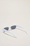 The Razor Sunglasses, WHITE/BLACK - alternate image 3