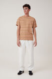Loose Fit Stripe T-Shirt, GOLDEN EVERY DAY STRIPE - alternate image 2