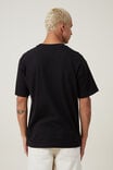 Loose Fit College T-Shirt, BLACK / CITY LOOP - alternate image 3