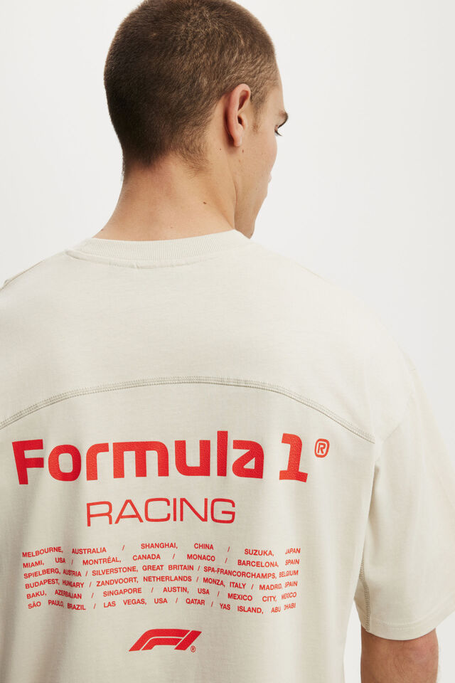 F1 Cropped Fit T-Shirt, LCN F1 BONE / F1 - RACING