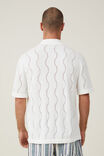 Pablo Short Sleeve Shirt, OFF WHITE VERT PATTERN - alternate image 3