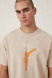 Premium Loose Fit Music T-Shirt, LCN BRA CASHEW / POST MALONE - KEYS - alternate image 4