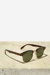 Óculos de Sol - Leopold Polarized Sunglasses, TORT/GOLD/GREEN - vista alternativa 4