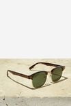 Leopold Polarized Sunglasses, TORT/GOLD/GREEN - alternate image 4