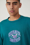 NBA Charlotte Hornets Box Fit T-Shirt, LCN NBA EMERALD / HORNETS - STARS - alternate image 4