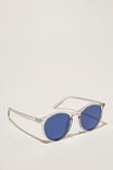 Lorne Polarized Sunglasses, GREY CRYSTAL/BLUE - vista alternativa 2