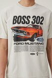 Ford Loose Fit T-Shirt, LCN FOR IVORY/BOSS 302 - alternate image 4