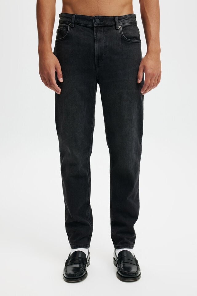 Relaxed Tapered Jean, RAPTURE BLACK