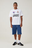 Camiseta - Pit Stop Loose Fit T-Shirt, WHITE / GRAND TOURER - vista alternativa 2