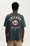 NBA Chicago Bulls Everyday Fit T-Shirt, LCN NBA - WASHED BLACK - CHICAGO BULLS - BASK - example image 2