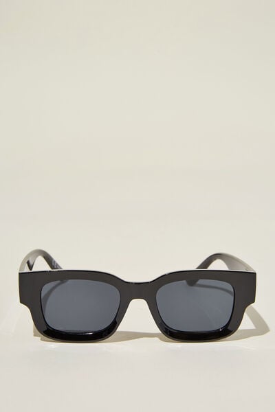 The Relax Sunglasses, BLACK/BLACK SMOKE