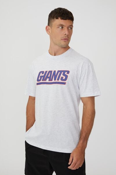 Active Logo T-Shirt, LCN NFL ATHLETIC MARLE/ NEW YORK GIANTS LOGO