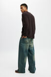Calça - Super Baggy Jean, Y2K WASHED BLUE - vista alternativa 3