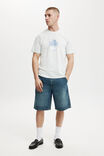 Loose Fit Art T-Shirt, BABY BLUE/VALLEY SOCIALS - alternate image 2