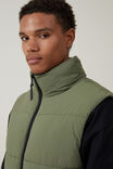 Recycled Puffer Vest, SAGE - alternate image 4