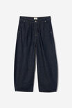 Baggy Balloon Jean, PLEAT SHUTTER BLUE - alternate image 6