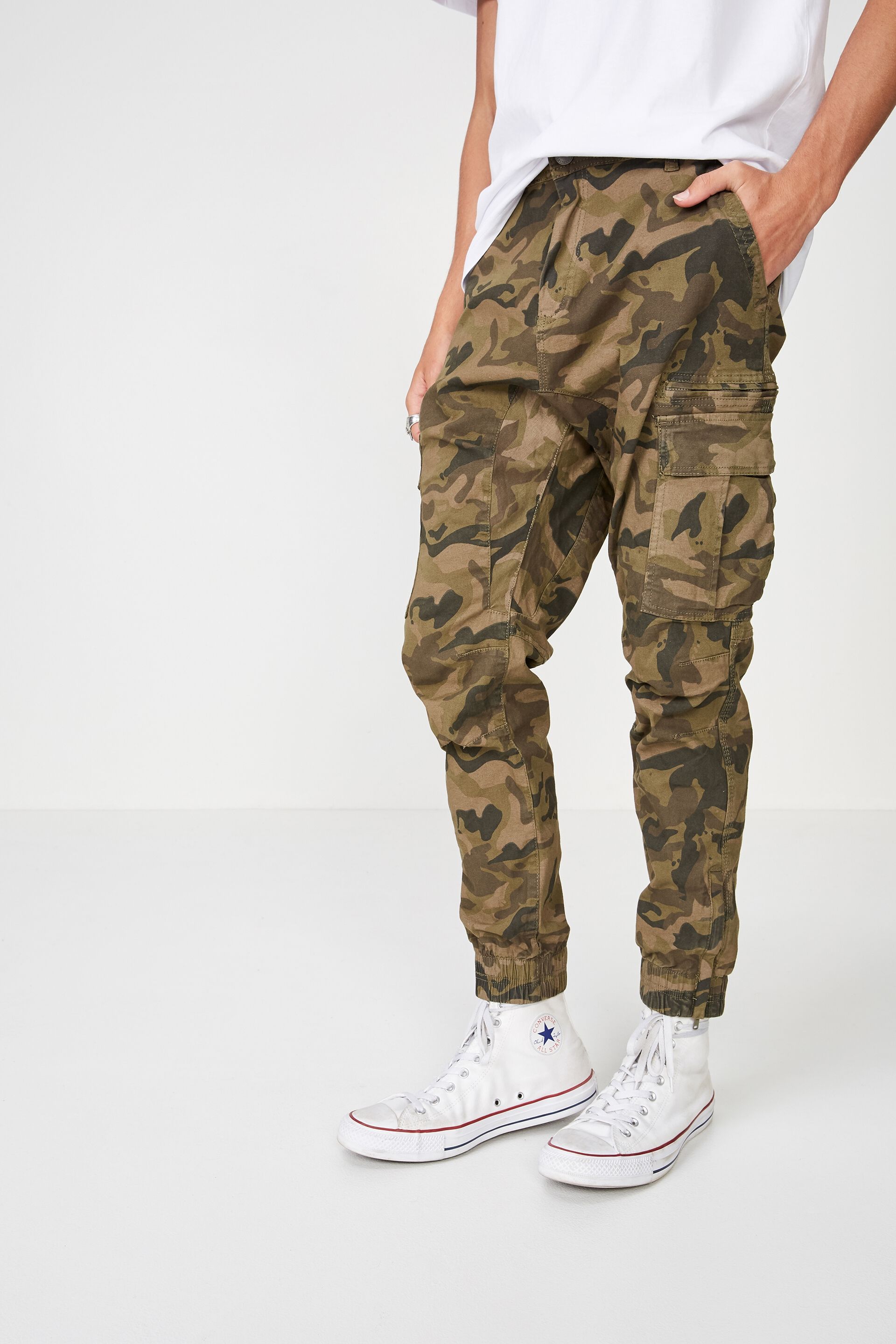 jogger cotton pants