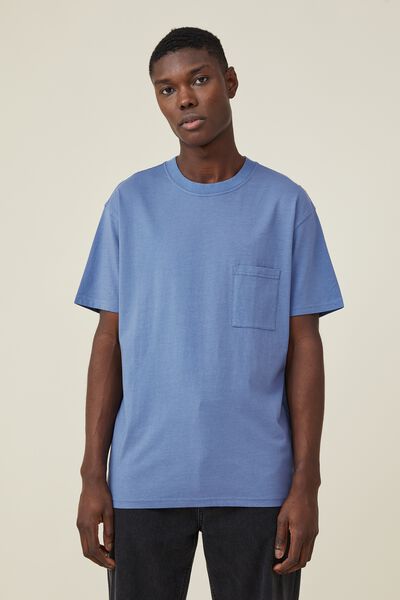 Loose Fit T-Shirt, BLUE FLINT