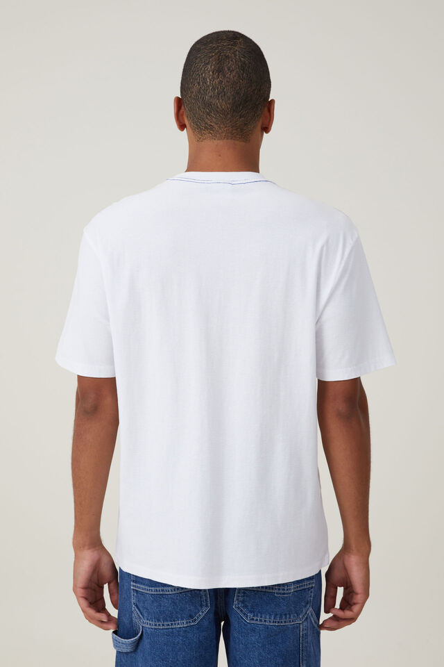 Pit Stop Loose Fit T-Shirt, WHITE / GRAND TOURER