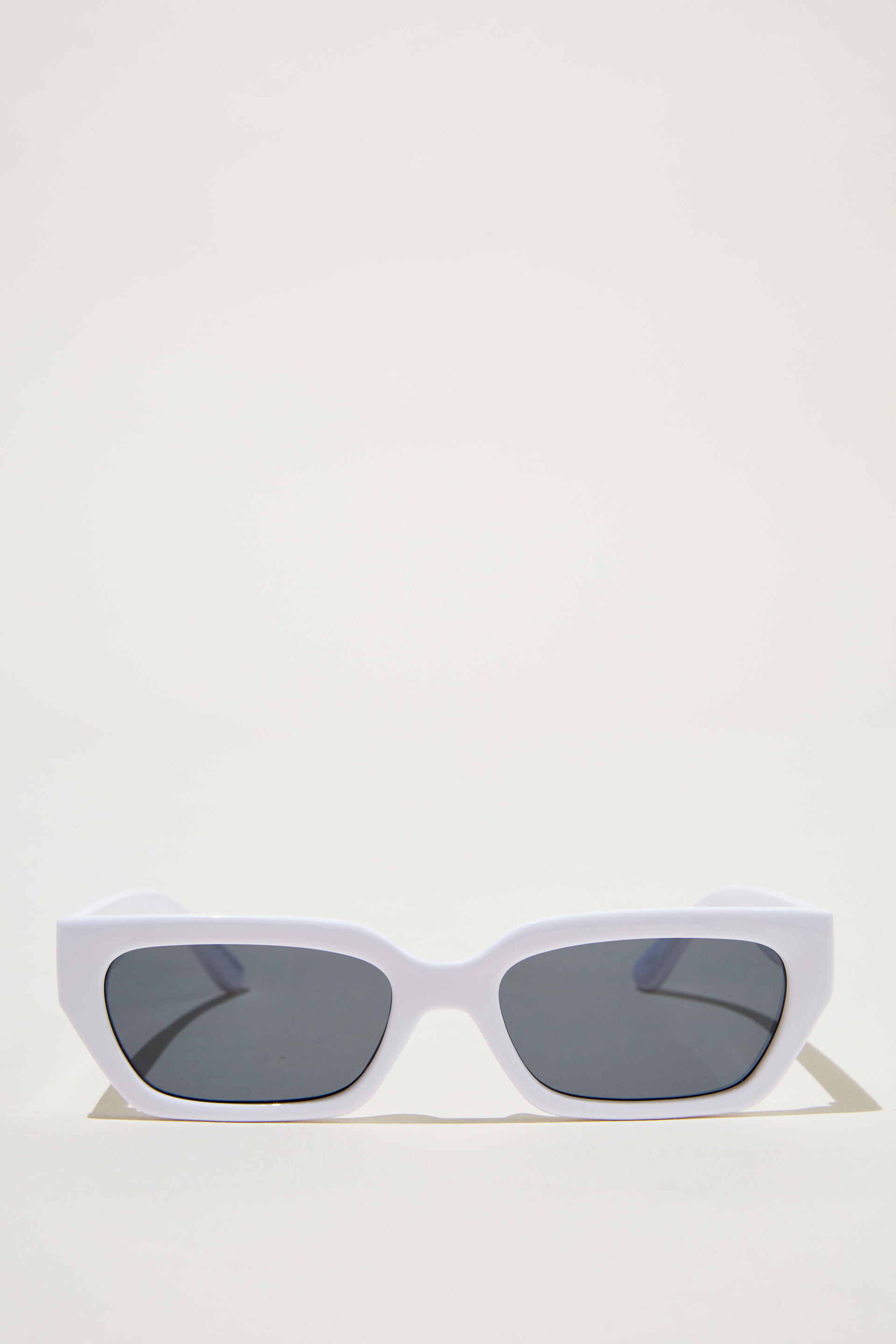Runway Razor Blade Shape Plastic Narrow Rectangle Sunglasses –  superawesome106