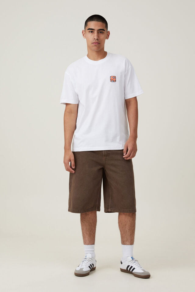 Loose Fit Art T-Shirt, WHITE/ESC KEY