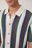 Pablo Short Sleeve Shirt, MULTI VERT STRIPE - alternate image 4